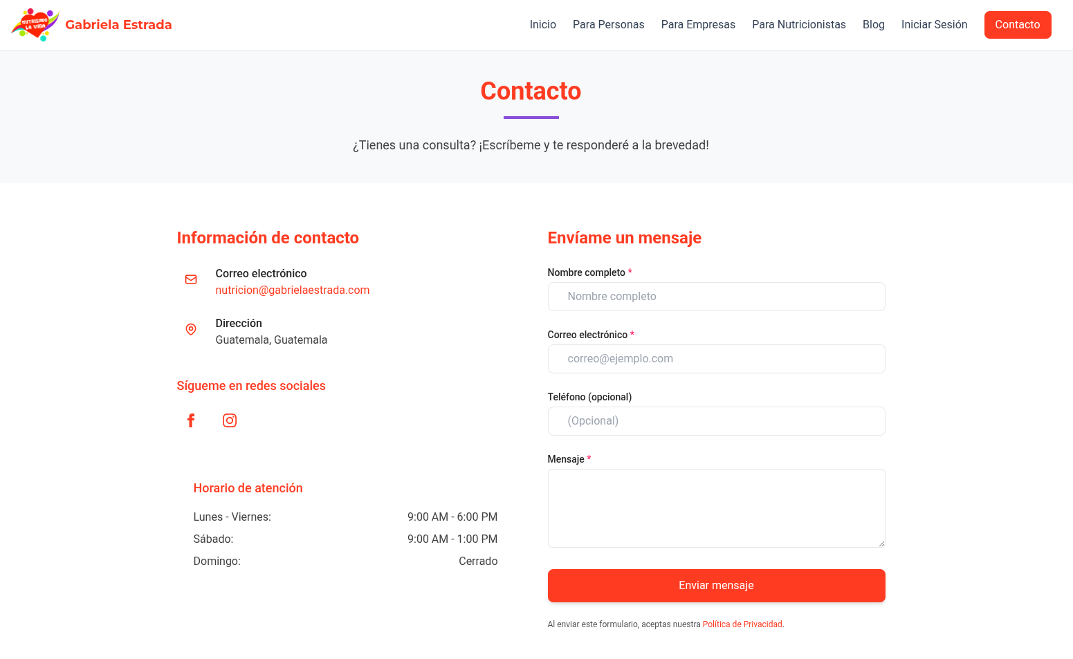 Contacto